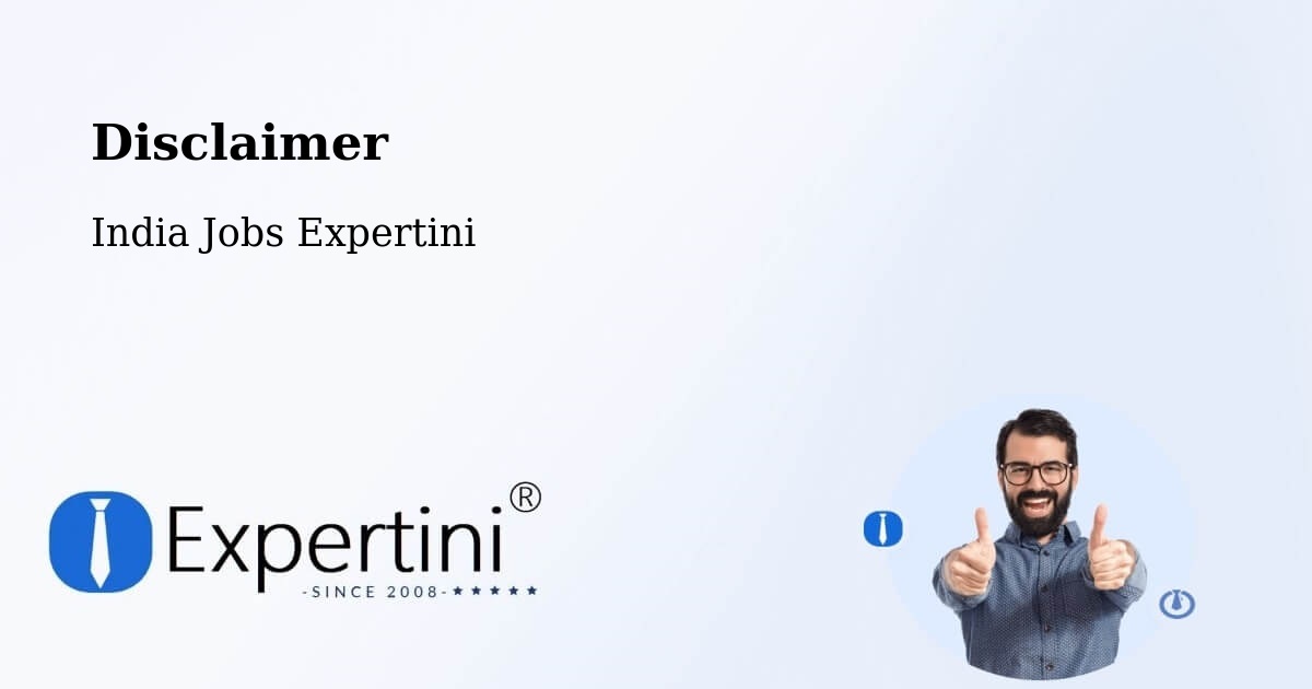 Disclaimer – Una - India Jobs Expertini